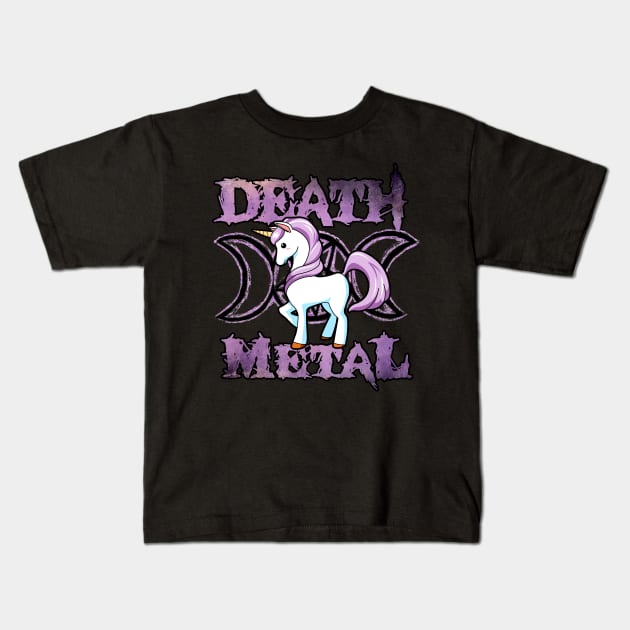 Death Metal Kids T-Shirt by sevencrow